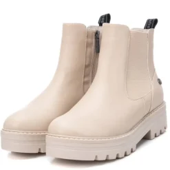 Refresh PU Ankle Boots Ice