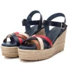 Refresh Strappy Heeled Sandal Navy