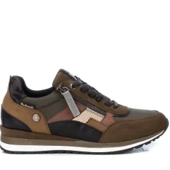 Refresh Textile Combi Trainers Khaki