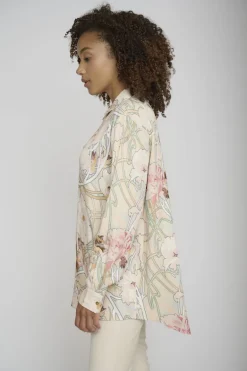Rino and Pelle Mallie Oversized Shirt Blouse