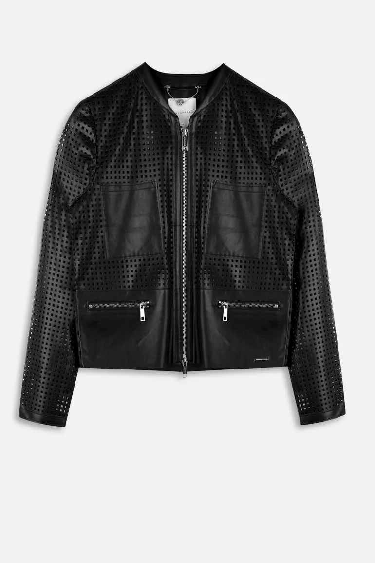 Rino and Pelle Manila Jacket Black