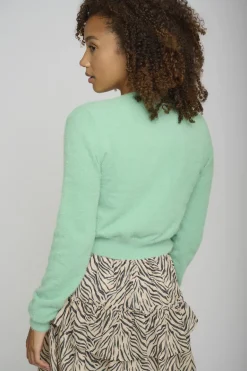 Rino and Pelle Nolena Cropped Cardigan Ming
