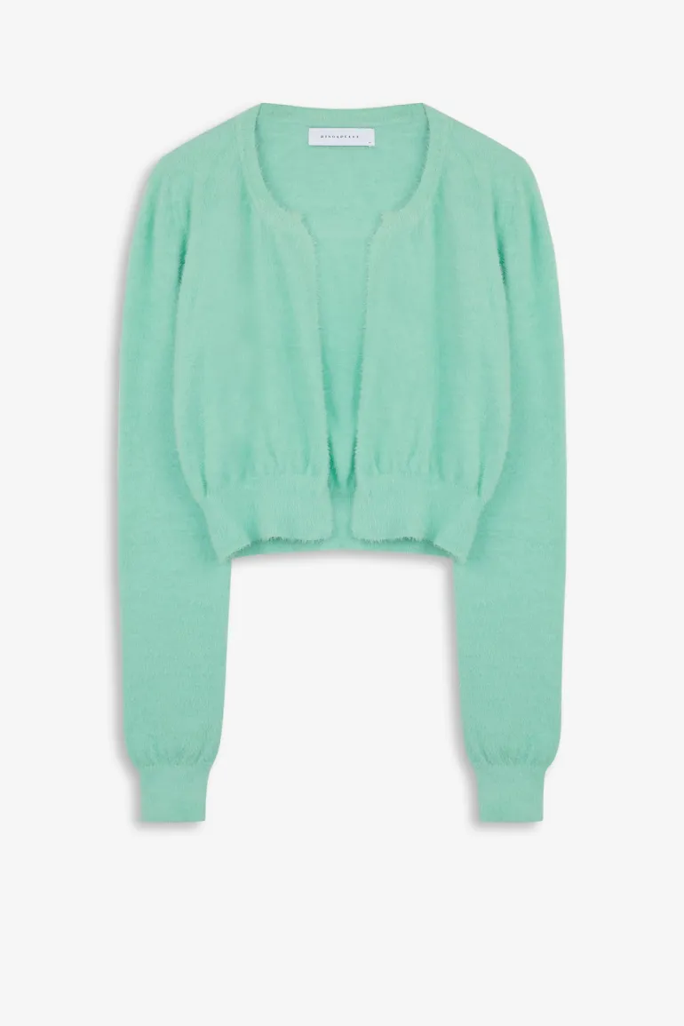 Rino and Pelle Nolena Cropped Cardigan Ming