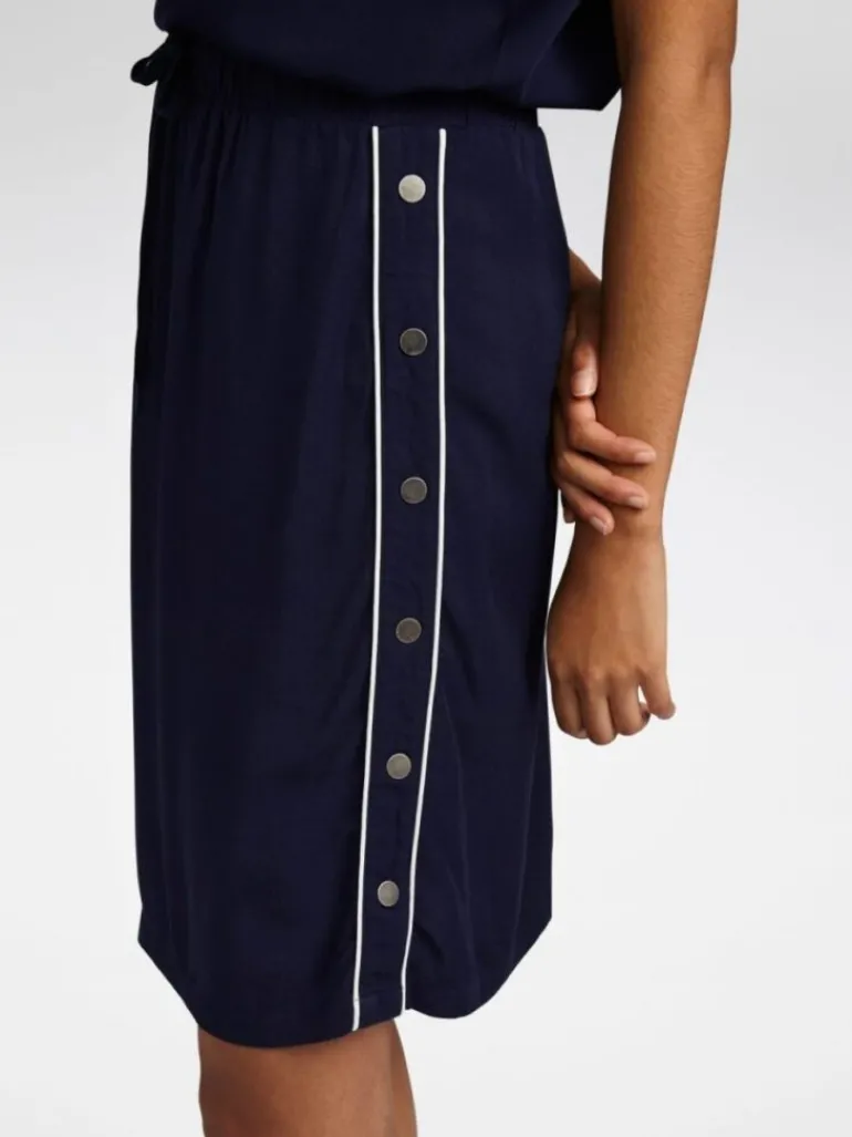 Sandwich Casual Jersey Skirt Navy