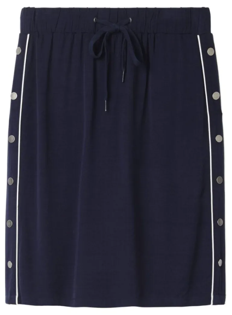 Sandwich Casual Jersey Skirt Navy
