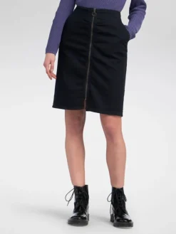 SANDWICH CLOTHING DENIM ZIP SKIRT