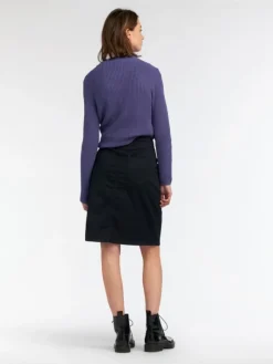 SANDWICH CLOTHING DENIM ZIP SKIRT