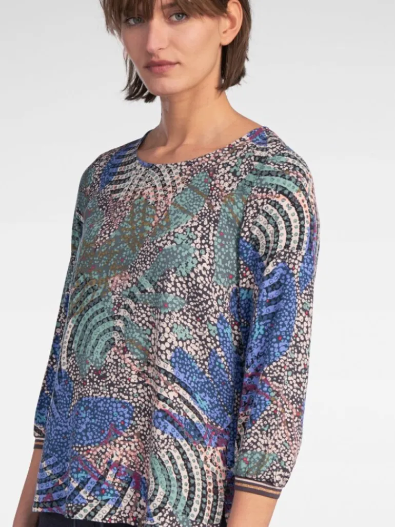 SANDWICH CLOTHING MULTICOLOUR PRINT BLOUSE