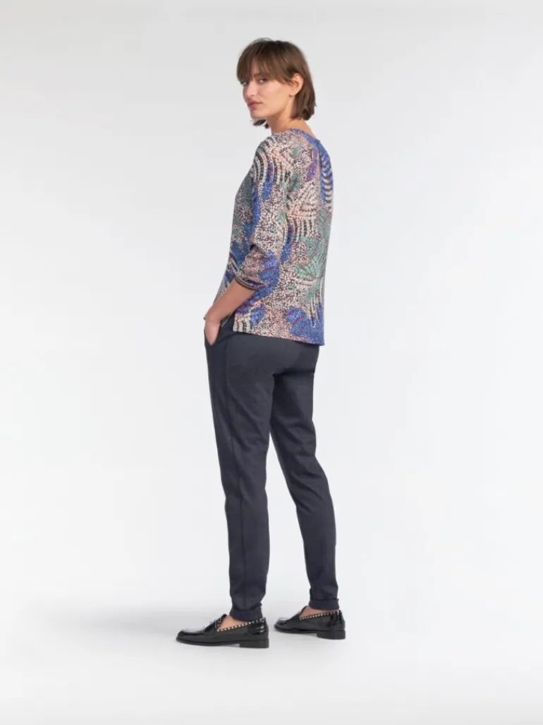SANDWICH CLOTHING MULTICOLOUR PRINT BLOUSE