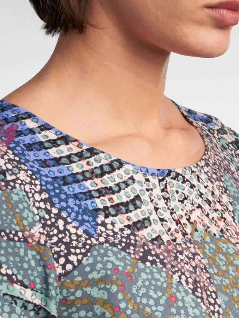 SANDWICH CLOTHING MULTICOLOUR PRINT BLOUSE