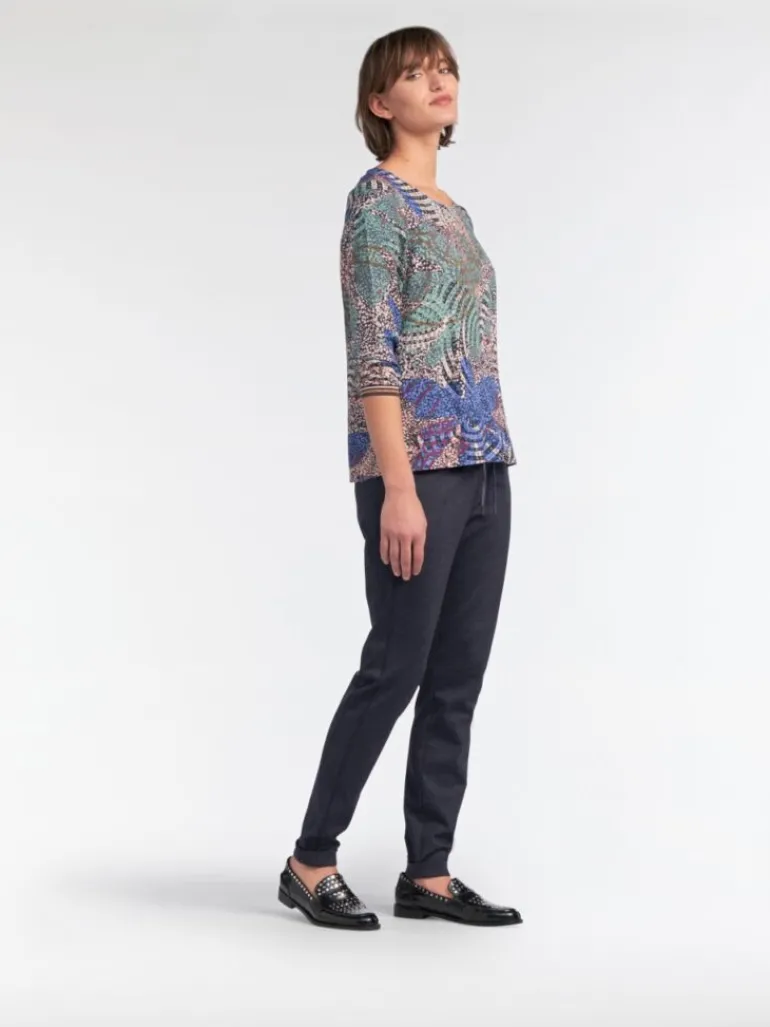 SANDWICH CLOTHING MULTICOLOUR PRINT BLOUSE