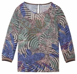 SANDWICH CLOTHING MULTICOLOUR PRINT BLOUSE