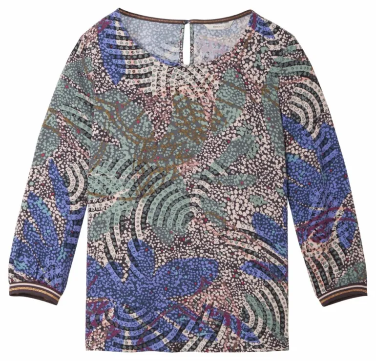 SANDWICH CLOTHING MULTICOLOUR PRINT BLOUSE