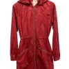 SANDWICH CLOTHING RED RAINCOAT