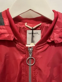 SANDWICH CLOTHING RED RAINCOAT