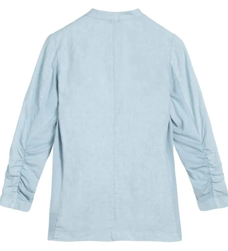 SANDWICH FORGET-ME-NOT LINEN JACKET