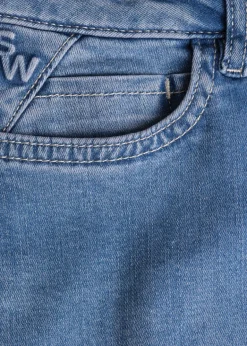 Sandwich High Waisted Turnup Jeans