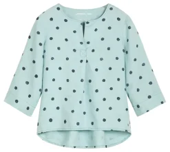 SANDWICH LINEN SPOT BLOUSE - 3 COLOURS