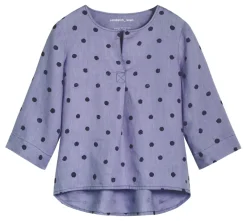 SANDWICH LINEN SPOT BLOUSE - 3 COLOURS