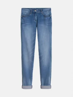 Sandwich Long Jeans Faded Denim