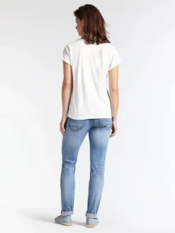 Sandwich Long Jeans Faded Denim