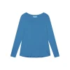 Sandwich Long Sleeve Top French Blue