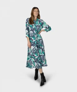 Sandwich Long Woven Dress Moonbeam