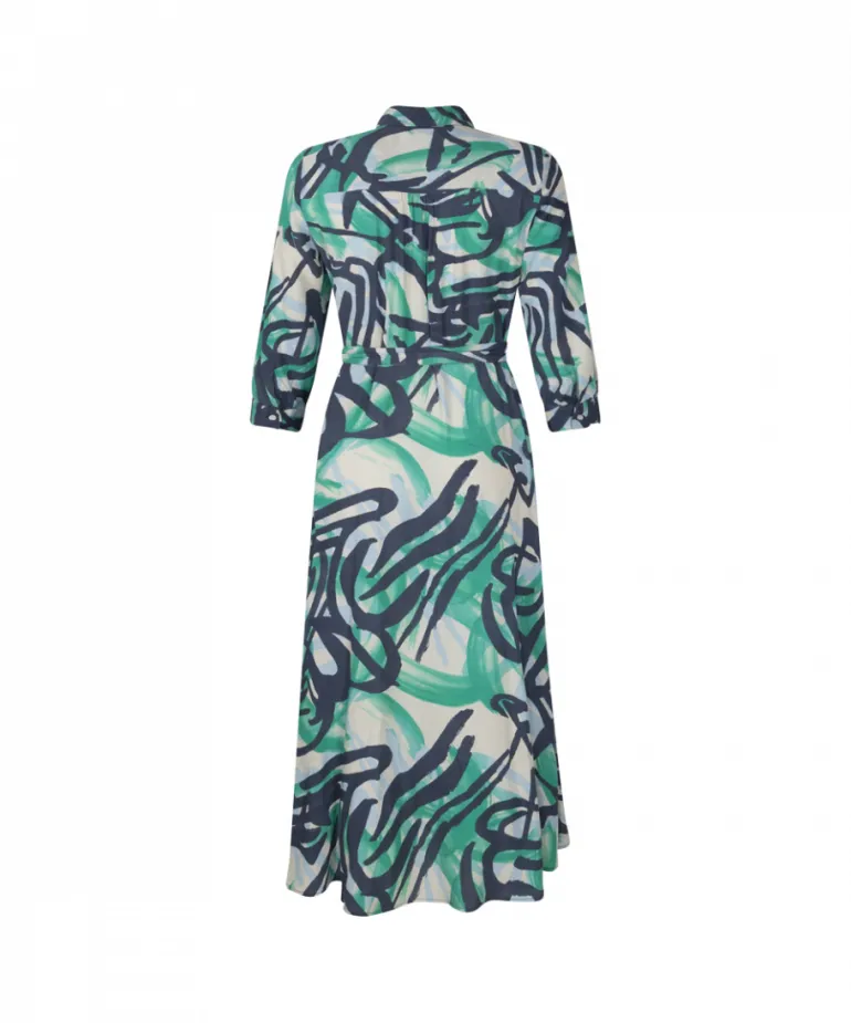 Sandwich Long Woven Dress Moonbeam