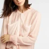 SANDWICH PALE PINK SHEER JACKET
