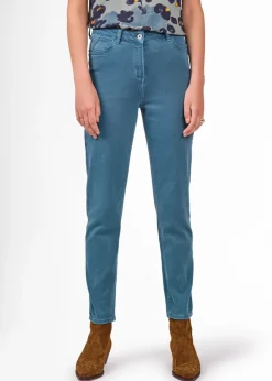 SANDWICH SKINNY HIGH WAIST JEANS DEEP LAGOON