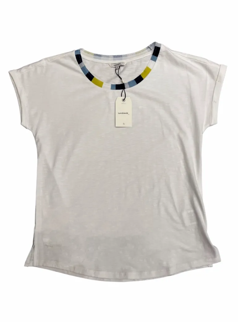 Sandwich T-Shirt Short Sleeves - Two Colours