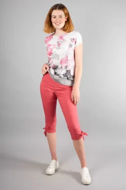 Simclan 3/4 Pull On Trouser Raspberry