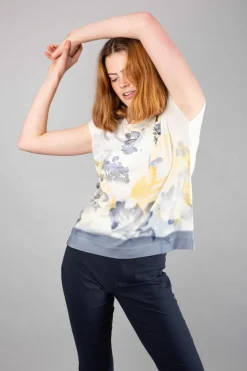 Simclan Print Tee Blue