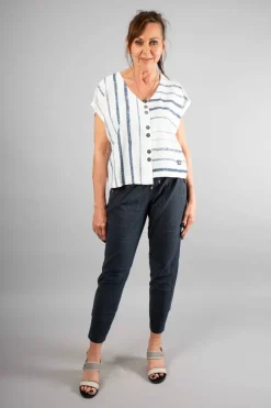 Simclan Trousers with Zip Truffle