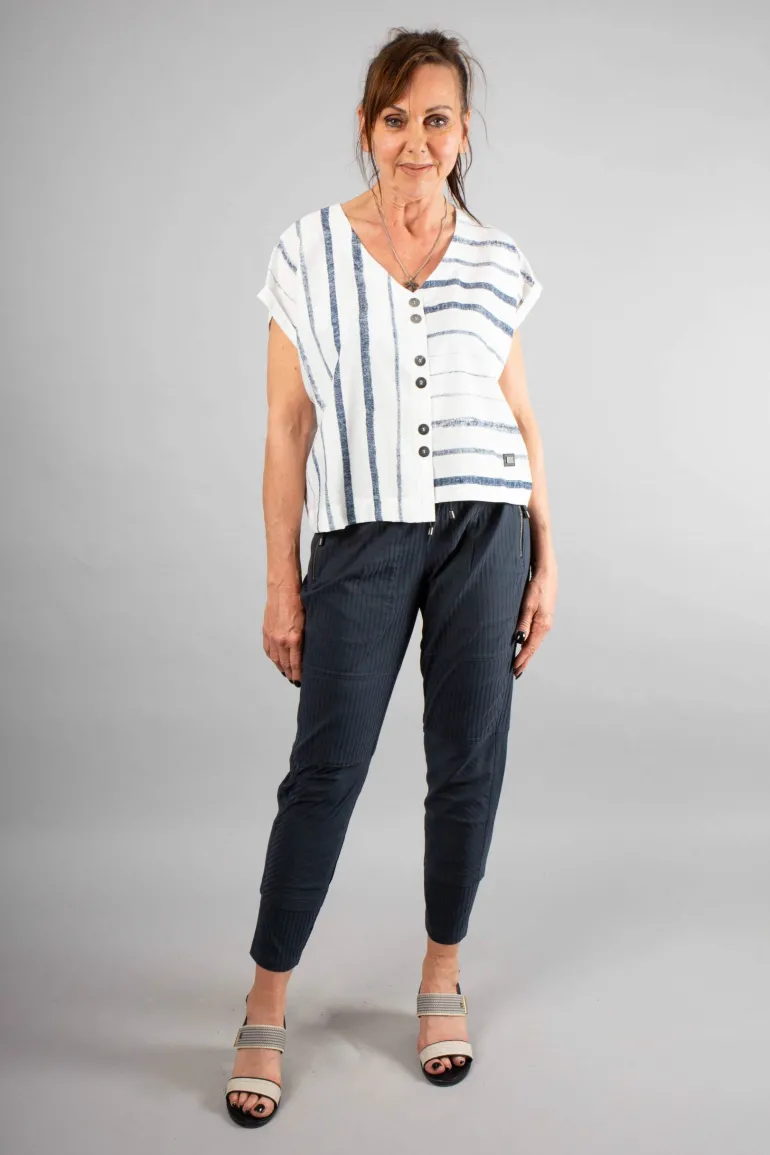 Simclan Trousers with Zip Truffle