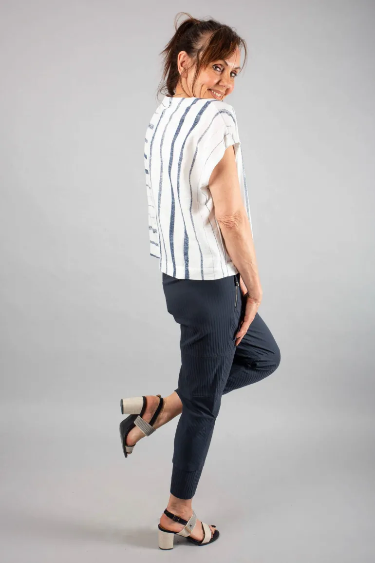 Simclan Trousers with Zip Truffle