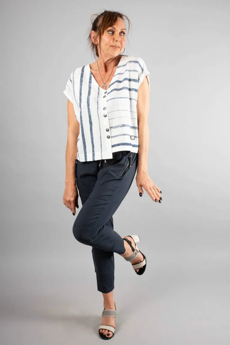 Simclan Trousers with Zip Truffle