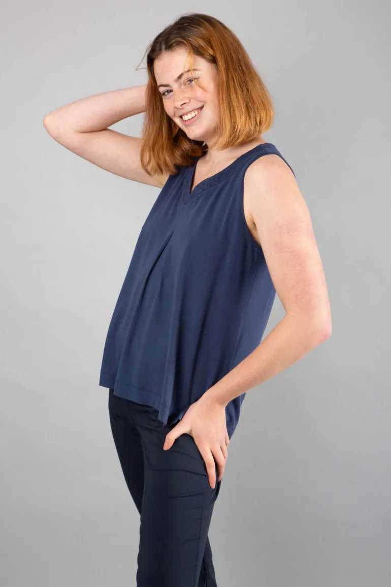 Simclan V-neck Top - Two Colours Available
