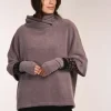 Simclan Wide Poncho Rosewood