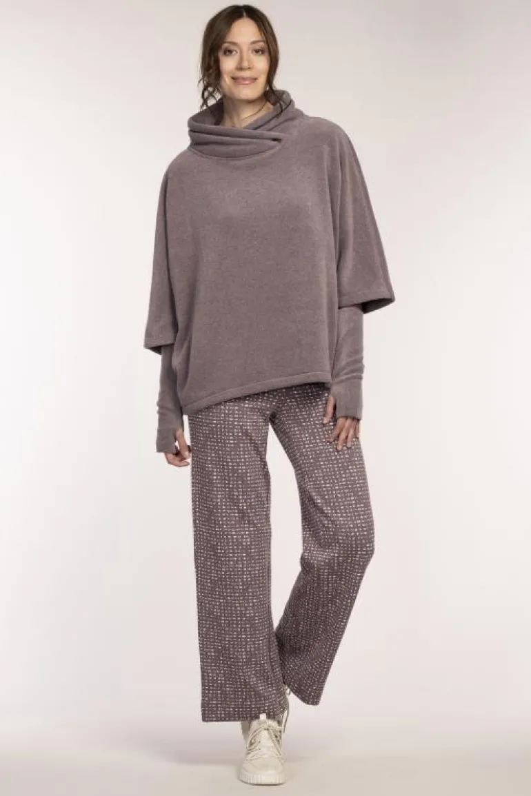 Simclan Wide Poncho Rosewood