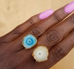 SO SOLAR RING TURQUOISE