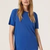 Soaked in Luxury Columbine Loose Fit Tee Soladite Blue