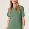 Soaked in Luxury Columbine Loose Fit Tee Dark Ivy