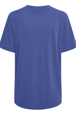 Soaked in Luxury Columbine Loose Fit Tee Soladite Blue