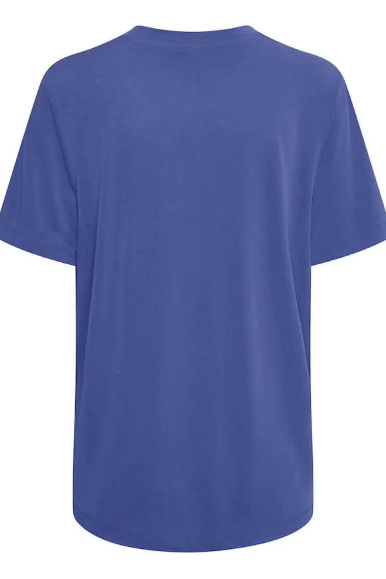 Soaked in Luxury Columbine Loose Fit Tee Soladite Blue