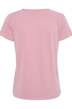 Soaked in Luxury Columbine V Neck Top Lilas