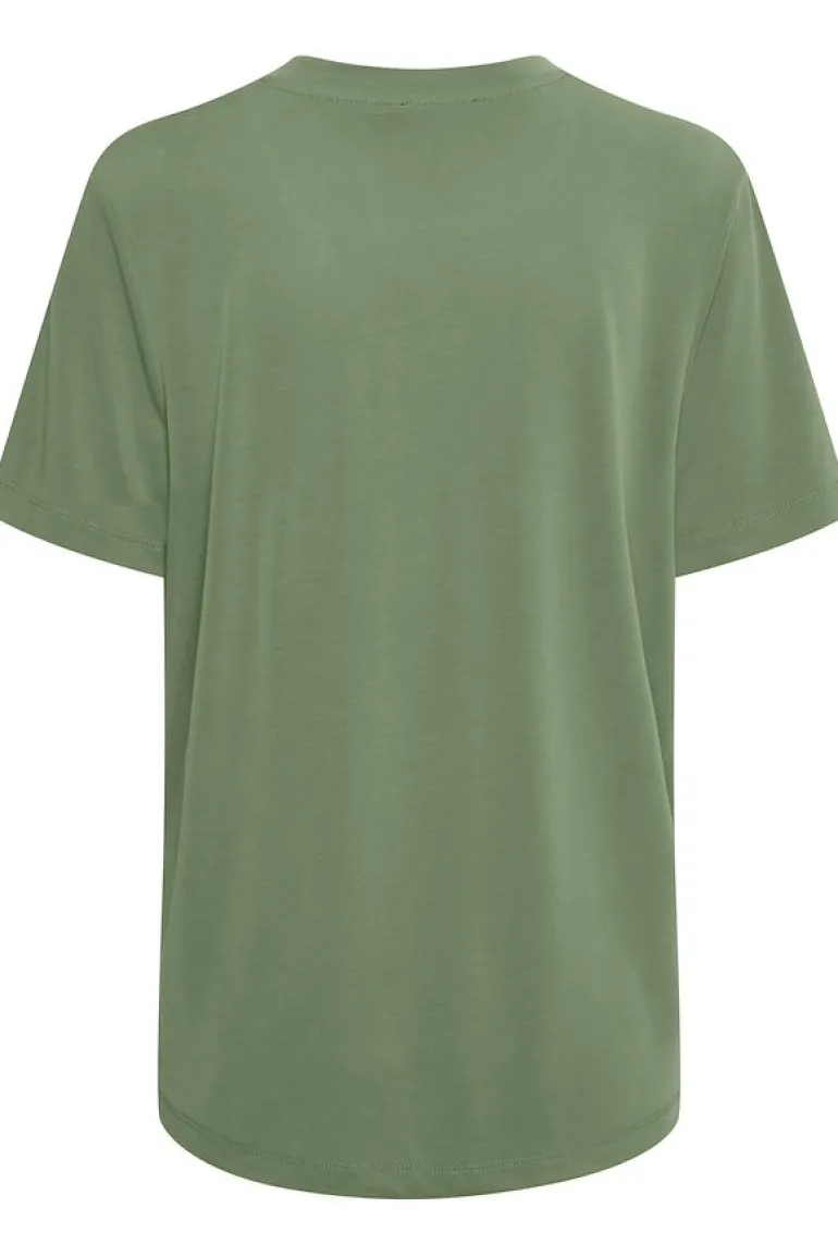 Soaked in Luxury Columbine Loose Fit Tee Dark Ivy
