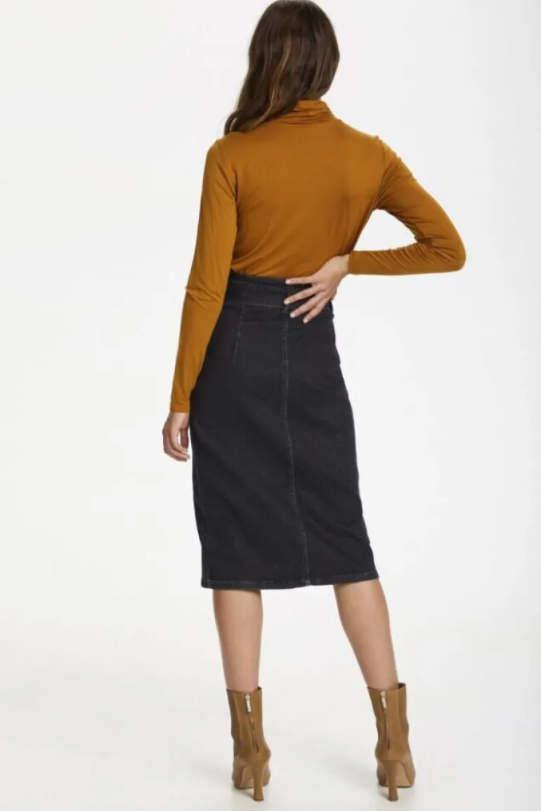 SOAKED IN LUXURY HANADI ROLLNECK LONG SLEEVE TOP - VARIOUS