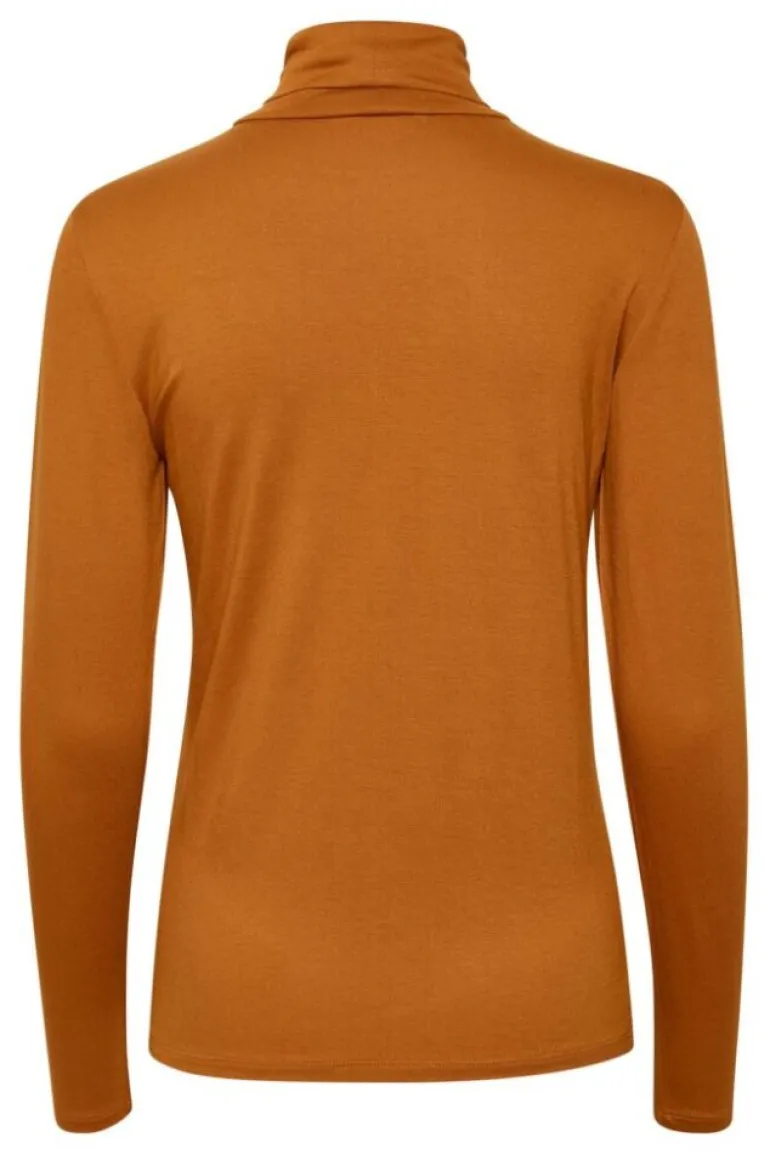 SOAKED IN LUXURY HANADI ROLLNECK LONG SLEEVE TOP - VARIOUS