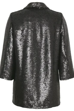 SOAKED IN LUXURY LALUNE SHIRLEY BLAZER BLACK